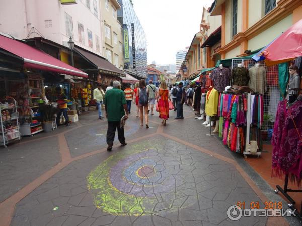 Этнический район Little India в Сингапуре