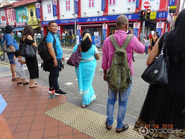 Этнический район Little India в Сингапуре