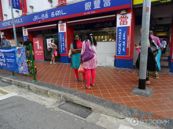 Этнический район Little India в Сингапуре