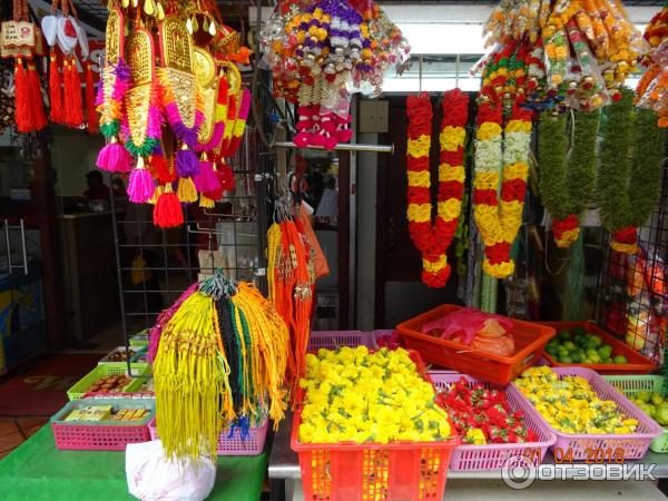 Этнический район Little India в Сингапуре