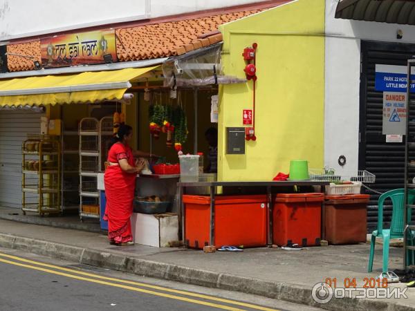 Этнический район Little India в Сингапуре