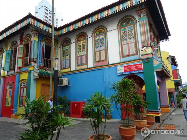 Этнический район Little India в Сингапуре