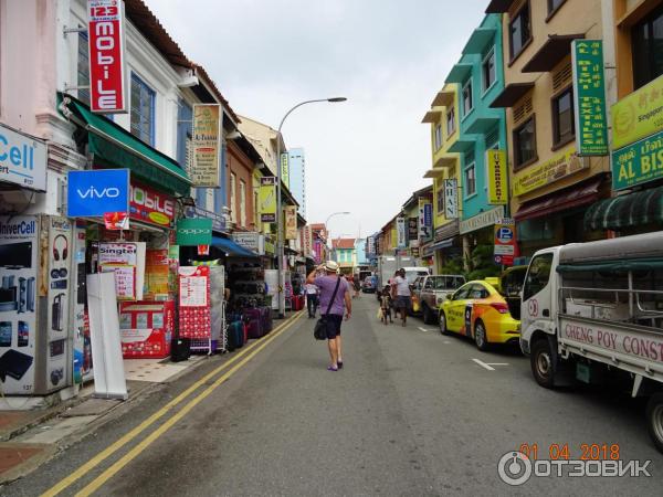 Этнический район Little India в Сингапуре