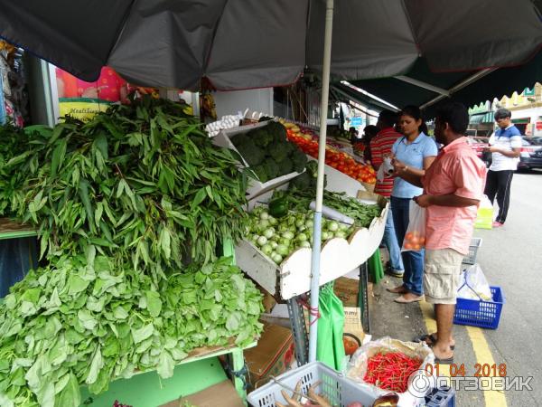 Этнический район Little India в Сингапуре