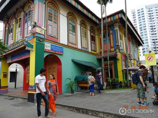 Этнический район Little India в Сингапуре