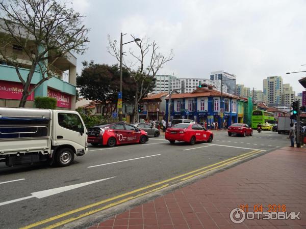 Этнический район Little India в Сингапуре