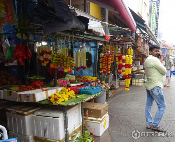 Этнический район Little India в Сингапуре