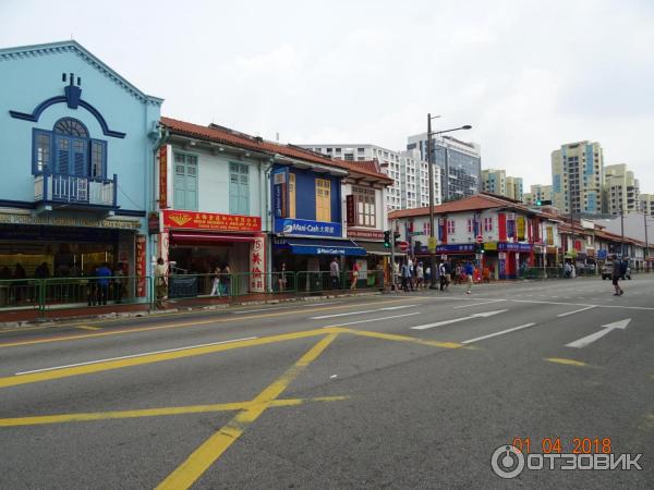 Этнический район Little India в Сингапуре