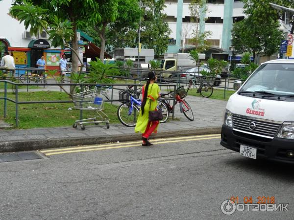 Этнический район Little India в Сингапуре