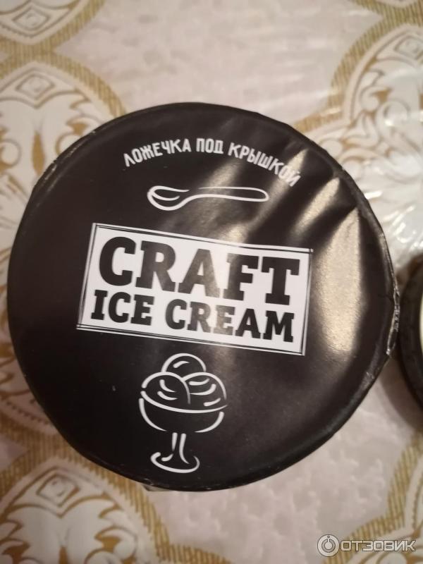 Мороженое Craft ise cream крем-брюле фото