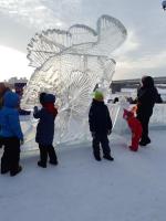 Ледовый городок (Россия, Новосибирск) фото