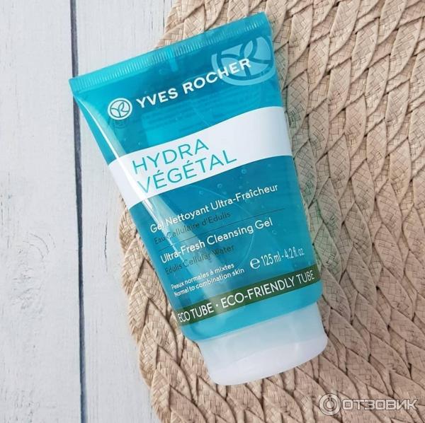 Очищающий гель Yves Rocher Hydra Vegetal Интенсивное увлажнение фото