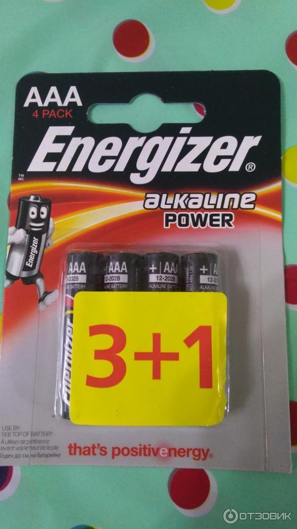 Батарейки Energizer