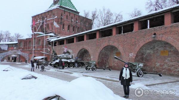 Нижегородский Кремль, военная техника