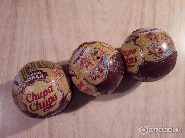 Шоколадный шар Chupa Chups 3 Кота фото