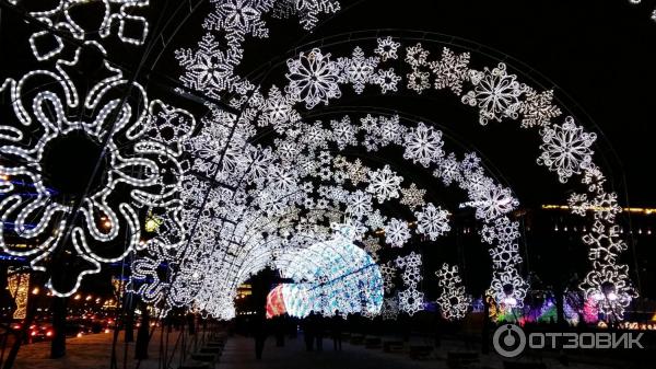 Выставка ледовых скульптур Ледовая Москва на Поклонной горе (Россия, Москва) фото