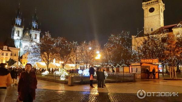 Рождественская ярмарка в Праге (Чехия, Прага) фото