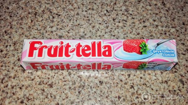 Жевательная конфета Fruit-tella Тутти-фрутти с фруктовым соком