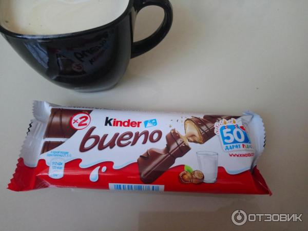 Вафли Kinder bueno фото