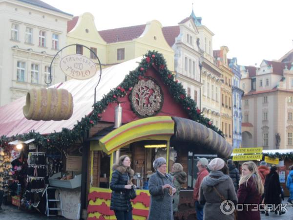 Рождественская ярмарка в Праге (Чехия, Прага) фото