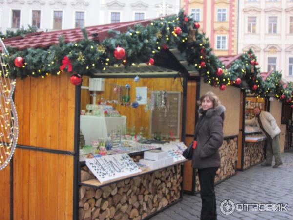 Рождественская ярмарка в Праге (Чехия, Прага) фото