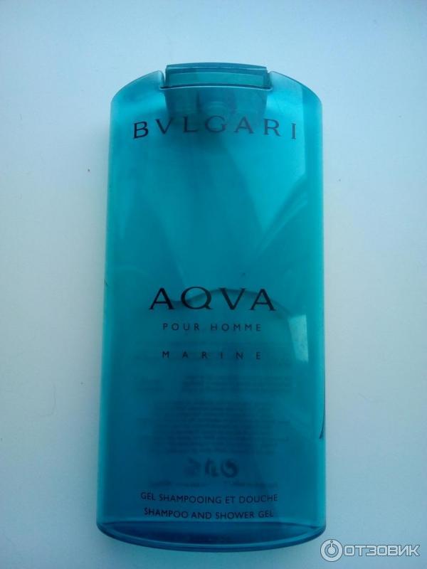 Гель для душа Bvlgari aqva pour homme marine фото