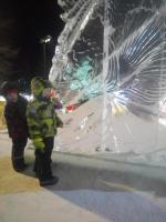 Ледовый городок (Россия, Новосибирск) фото