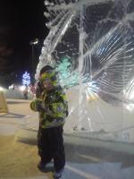 Ледовый городок (Россия, Новосибирск) фото