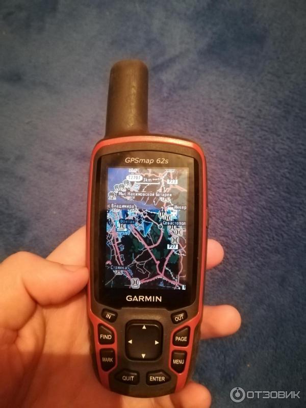 GPS-навигатор Garmin GPSmap 62S фото