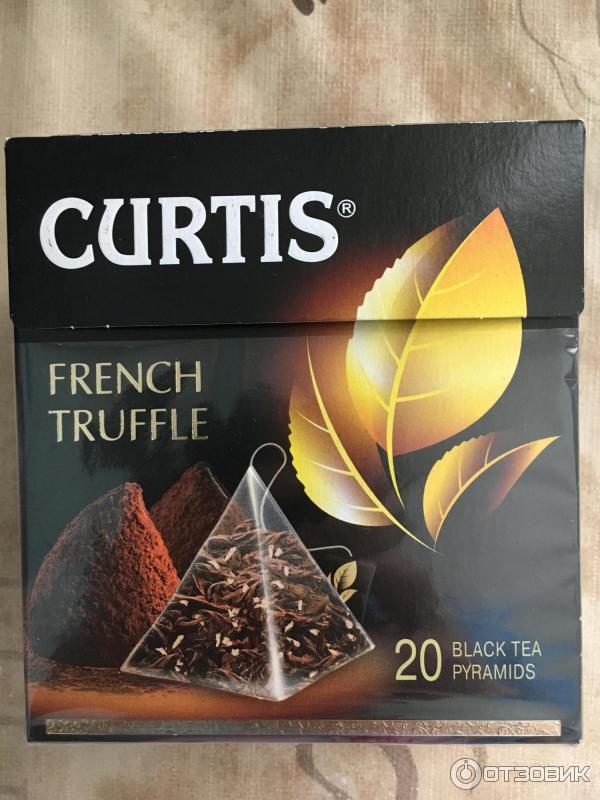 Чай черный Curtis French Truffle Французский трюфель в пирамидках фото