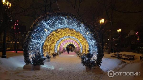 Выставка Зимние истории на Тверском бульваре (Россия, Москва) фото