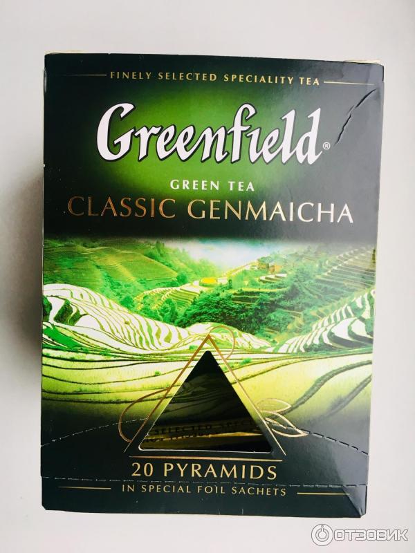 Чай зеленый Greenfield Classic Genmaicha фото