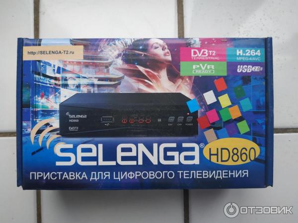 Приставка для цифрового телевидения Selenga HD860 фото