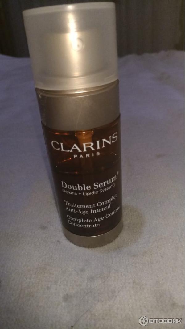 Clarins double serum traitement complete сыворотка фото