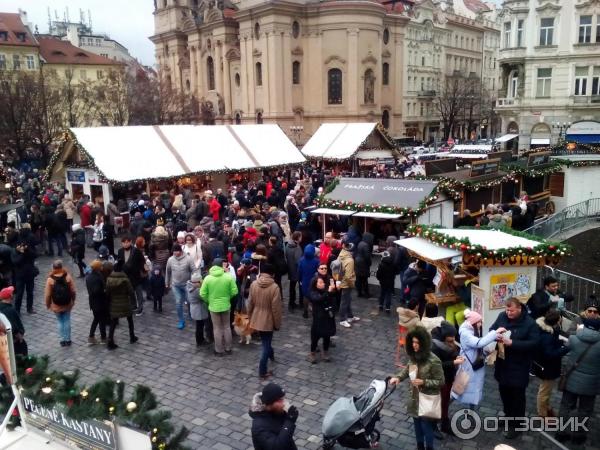 Рождественская ярмарка в Праге (Чехия)