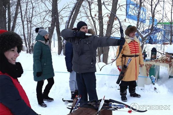 Лучная площадка реабилитационно-оздоровительного проекта Лукотерапия на спорткомплексе Велотрек (Россия, Пенза) фото