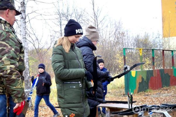 Лучная площадка реабилитационно-оздоровительного проекта Лукотерапия на спорткомплексе Велотрек (Россия, Пенза) фото