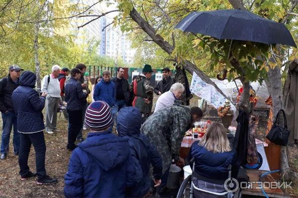 Лучная площадка реабилитационно-оздоровительного проекта Лукотерапия на спорткомплексе Велотрек (Россия, Пенза) фото