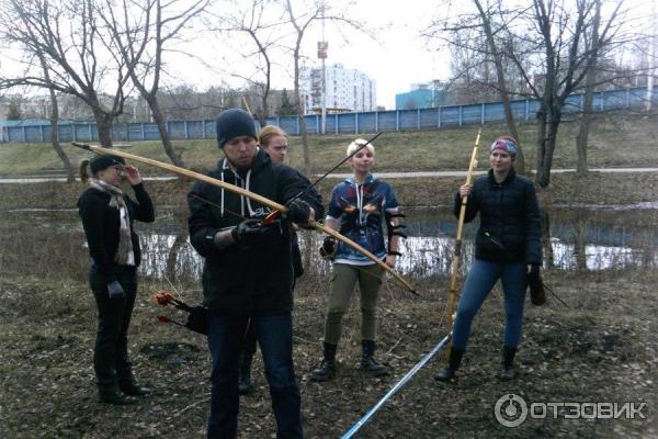 Лучная площадка реабилитационно-оздоровительного проекта Лукотерапия на спорткомплексе Велотрек (Россия, Пенза) фото