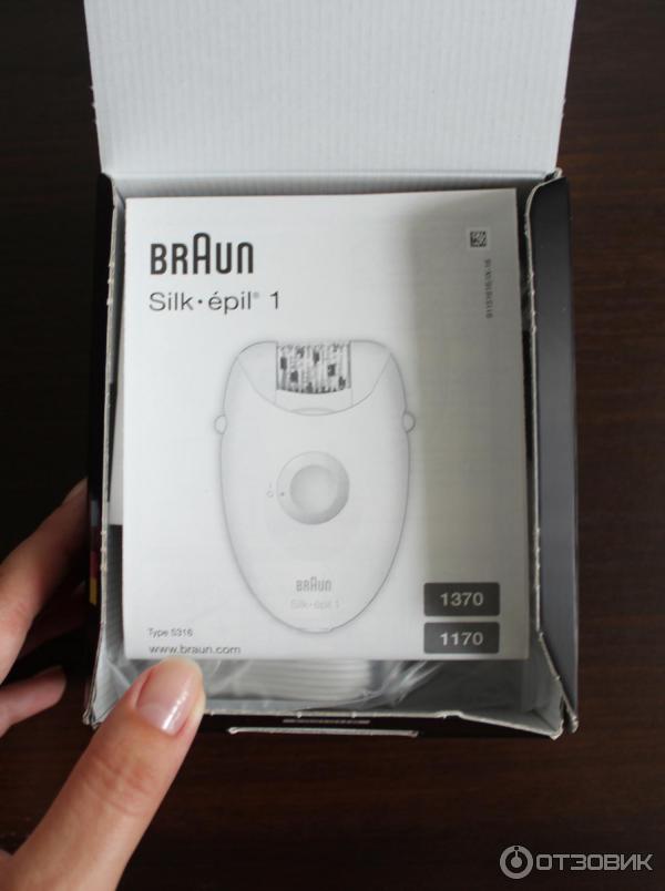 Эпилятор Braun Silk epil 1 1370 фото