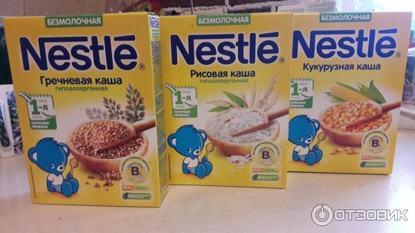 каша Nestle