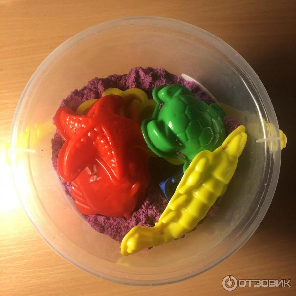 Кинетический песок Kinetic Sand фото