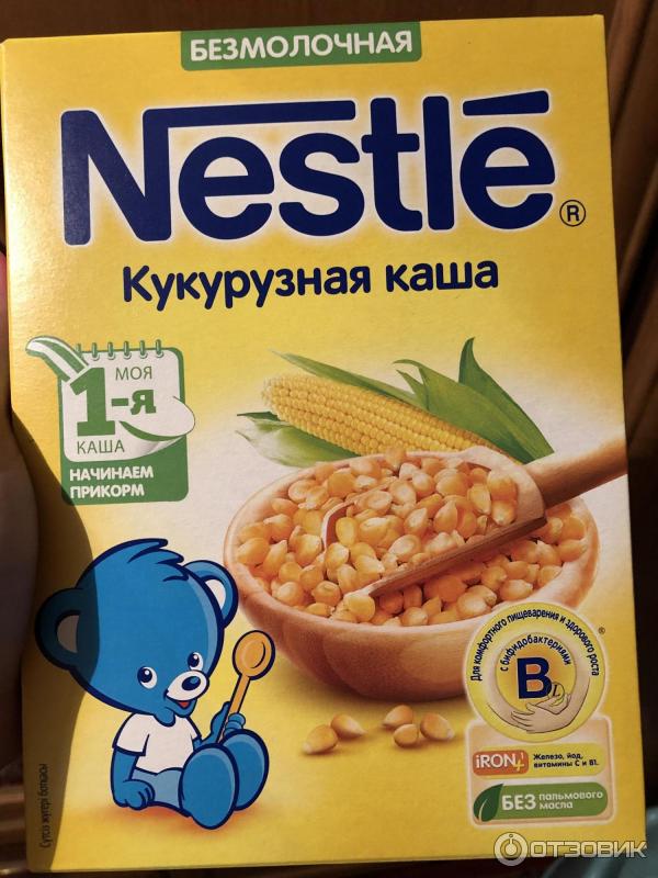 Детские каши Nestle фото