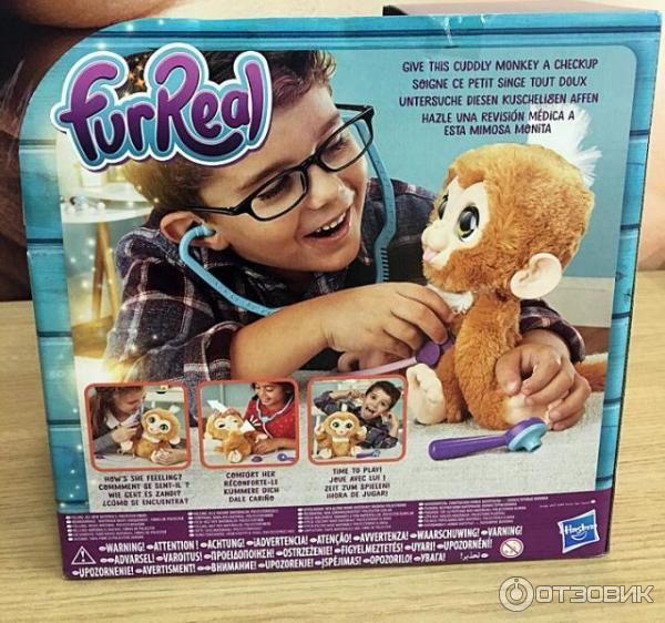 Интерактивная игрушка Hasbro Furreal Friends Вылечи обезьянку фото