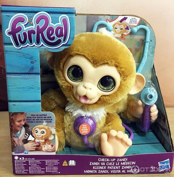 Интерактивная игрушка Hasbro Furreal Friends Вылечи обезьянку фото