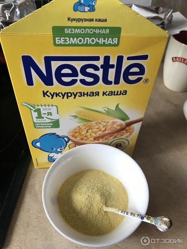 Детские каши Nestle фото