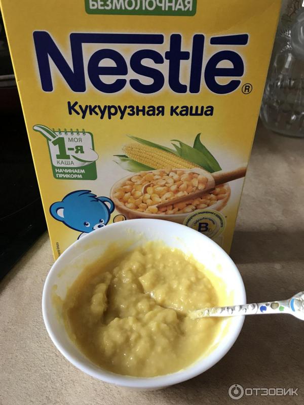 Детские каши Nestle фото