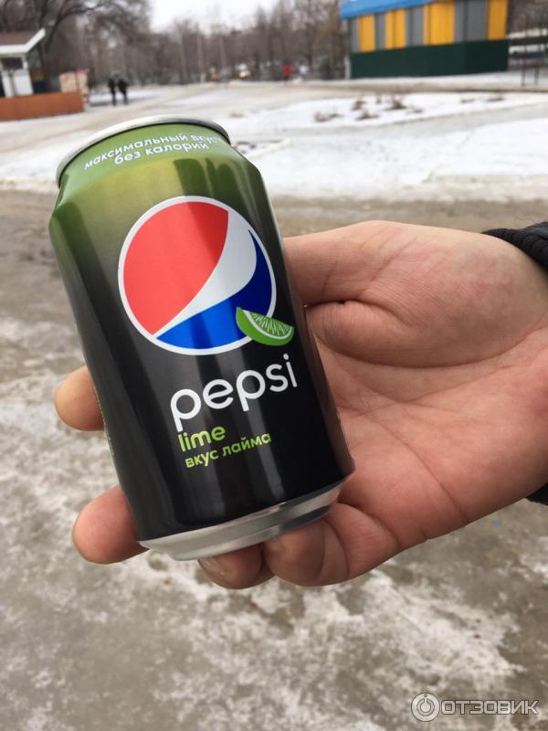 Газированный напиток Pepsi Lime фото