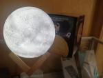 Светильник 3D Print Moon Lamp "Луна" фото