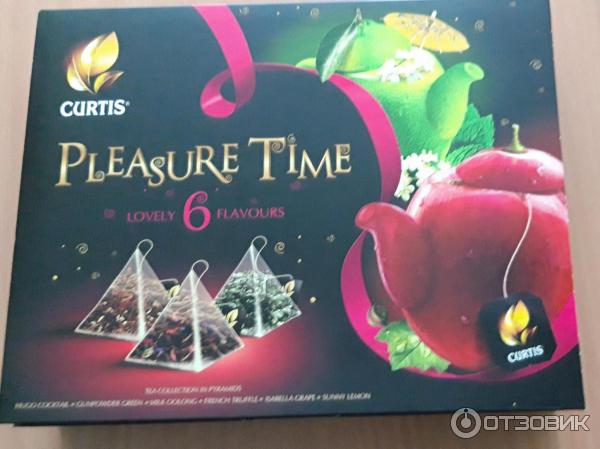 Набор чая в пирамидках ассорти Curtis Pleasure Time фото